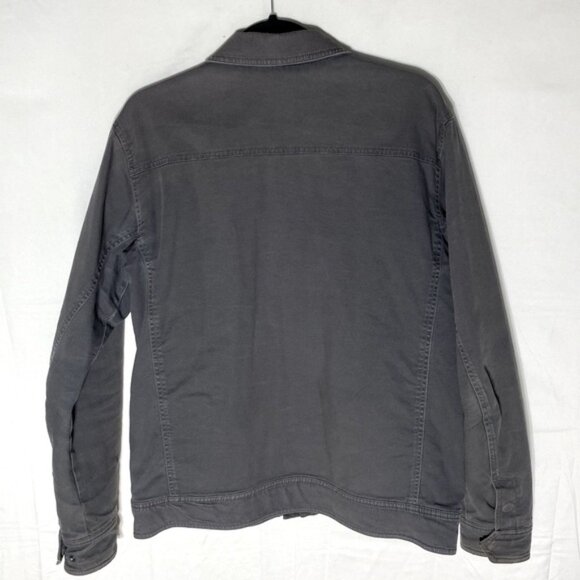 MEC Mountain Equipment Co Op Grey Organic Cotton Regular Fit Jacket M - Picture 2 of 14